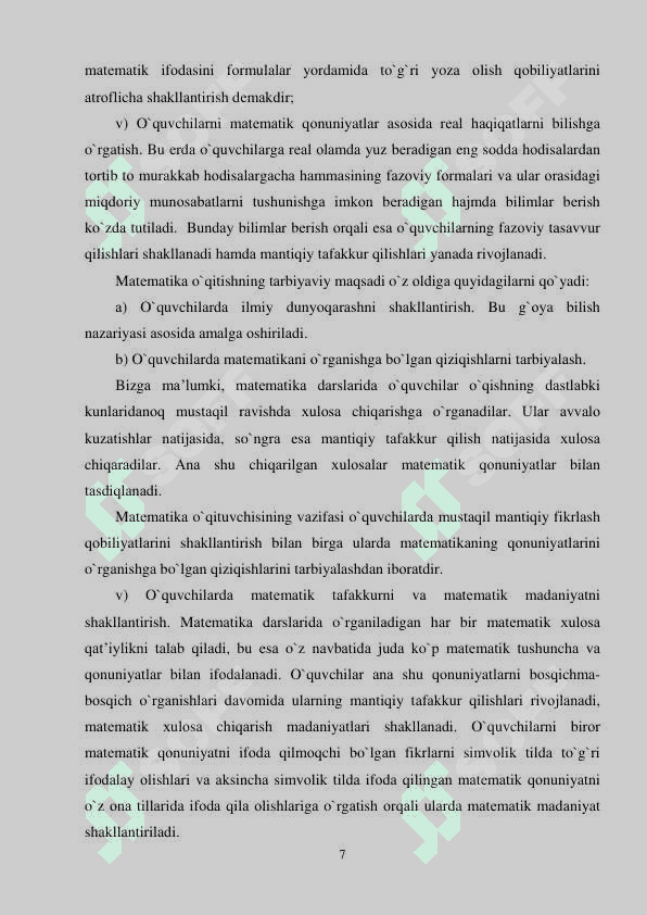 Maktabda  o'quvchilarni  matematik  isbotlashga   o'rgatish 7