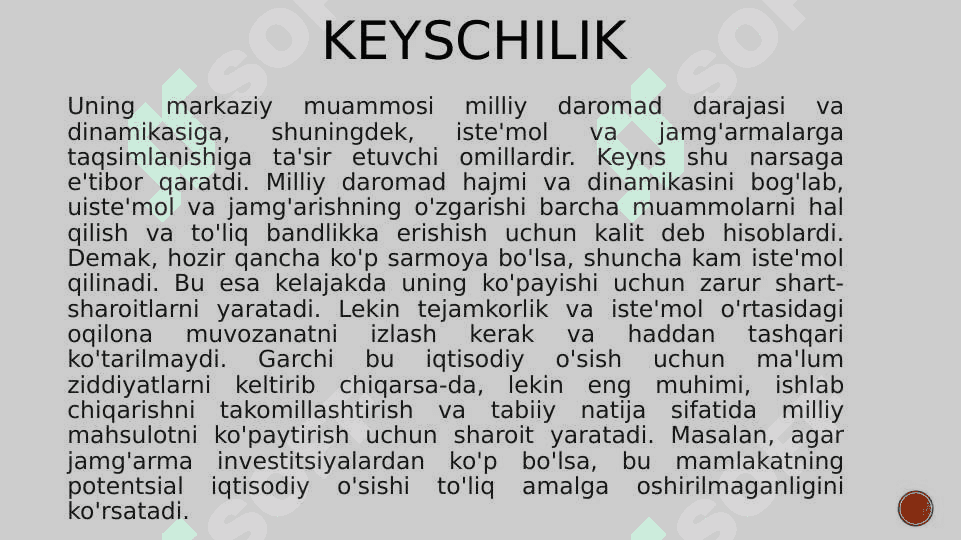 ZAMONAVIY IQDISODIY O’SISH MODELLARI 4