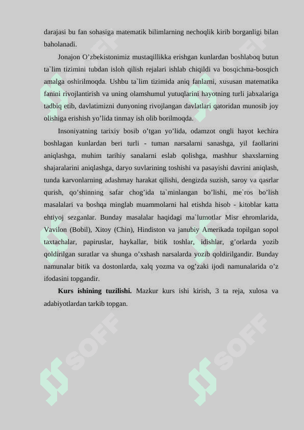 MATRITSALAR   HALQASI 5