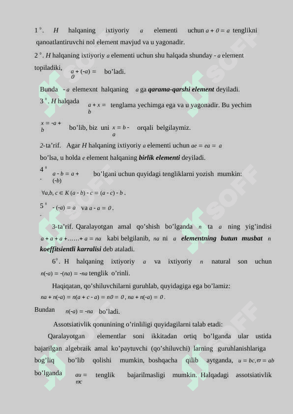 MATRITSALAR   HALQASI 8