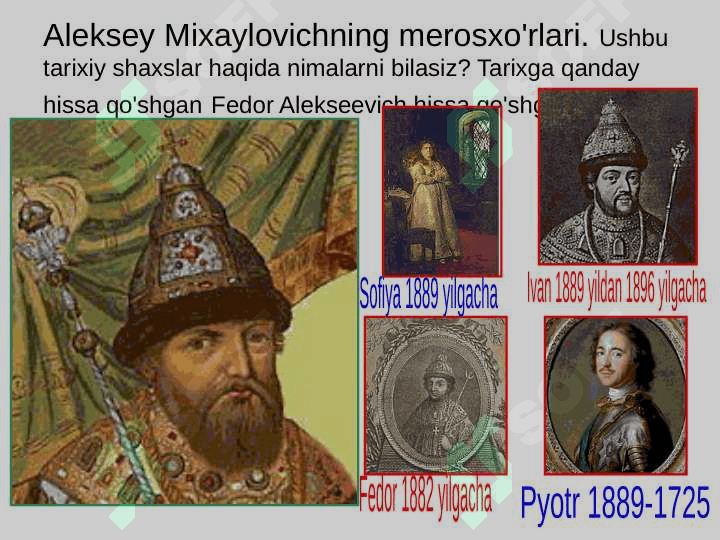 PYOTR I 6