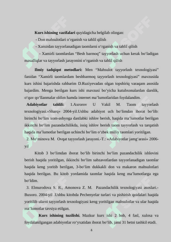 Xamirli taomlardan “besh barmoq” tayyorlash texnologiyasi 5