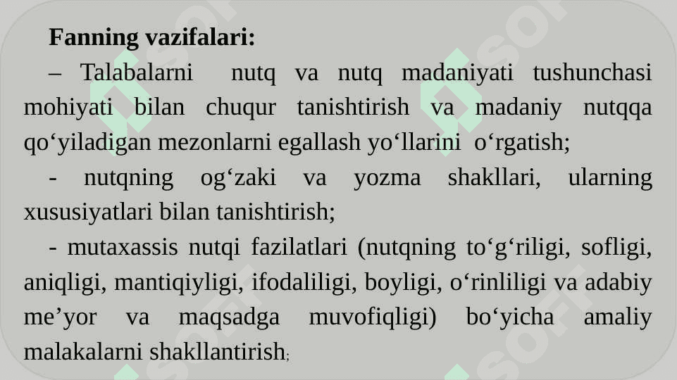 Nutq madaniyati va davlat tilida ish yuritish 7