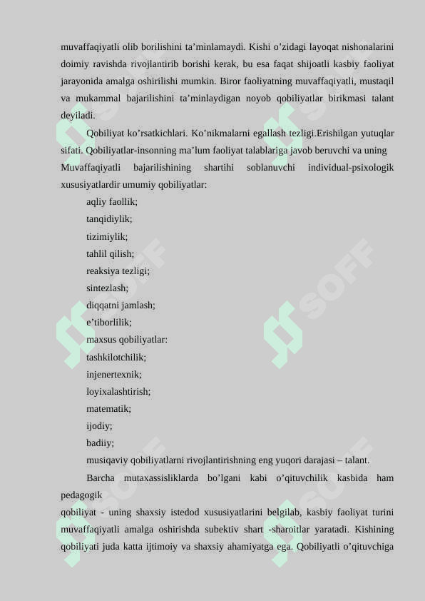 Bo’lajak o’qituvchilarda intelektni rivojlantirishning psixologik asoslari 8