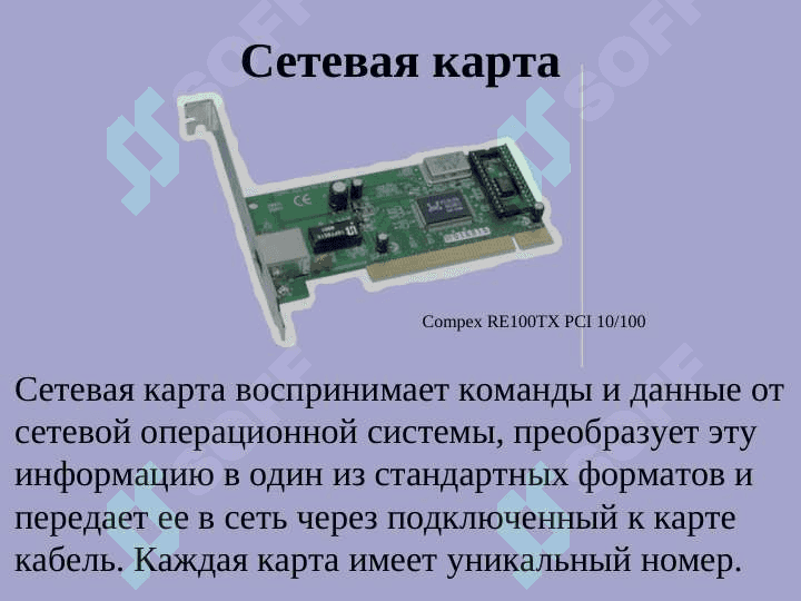 Компоненты сети 5