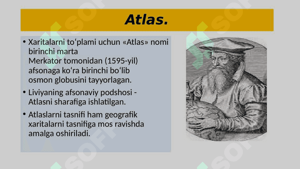 Geografik atlaslarni tahlili va ularni baholash 3