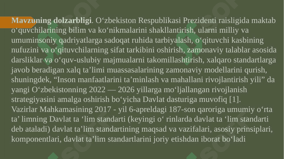 To‘yinmagan uglevodorodlar boʻlimi mavzularini o‘qitish metodikasini takomillashtirish 2