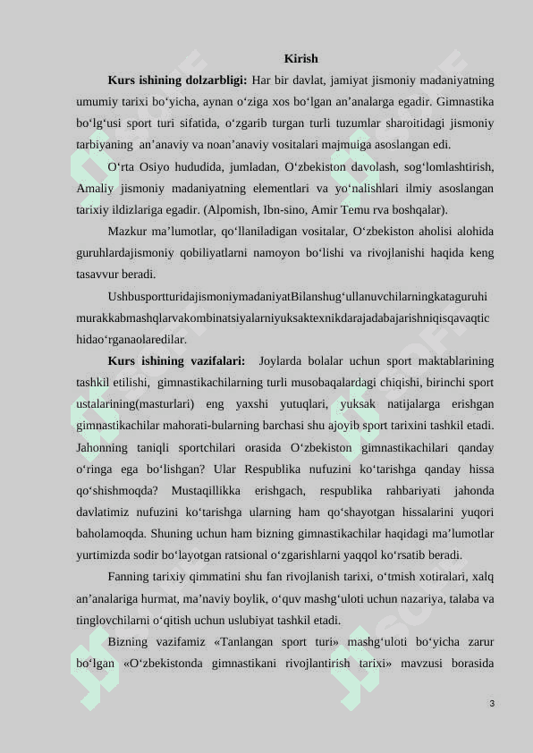 Qizlar bilan jismoniy tarbiya darsida gimnastikani tashkil qilish va o‘tkazish 3