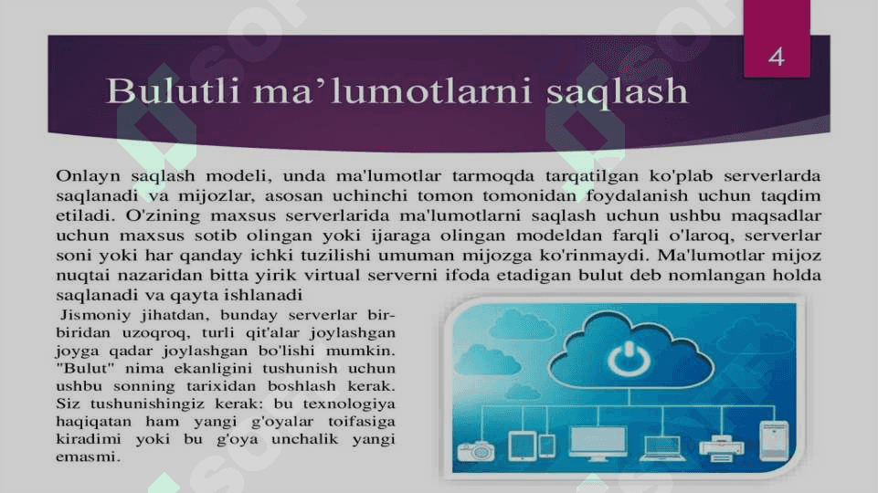 Iqtisodiyotda bulutli texnologiyalar tushunchasi 4