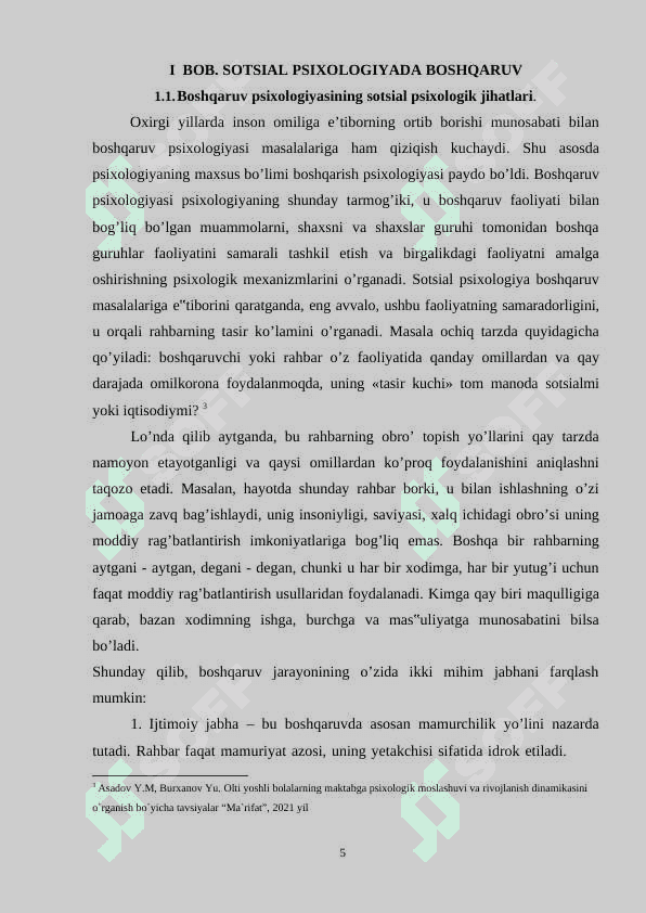 Sotsial tashkilotlar tizimida psixologik xizmatning o'rni 5