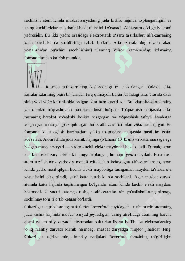 Atom tuzilishining modellari 6
