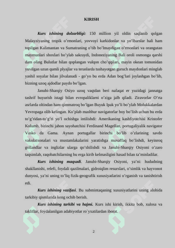 JANUBIY-SHARQIY OSIYO MAMLAKATLARI 3