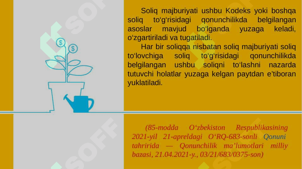 Soliq majburiyati 3