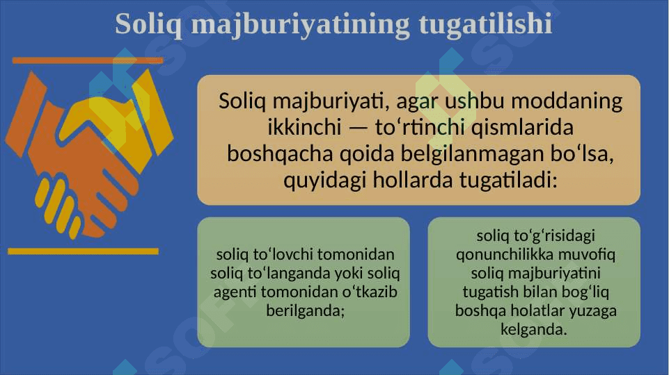 Soliq majburiyati 7