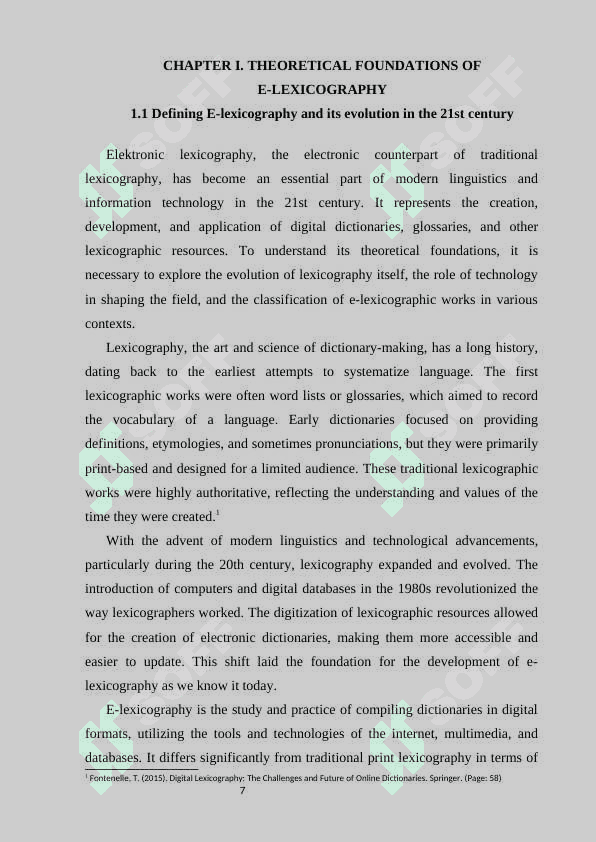 E-lexicography in the 21st centuary. Electronic lexicography in the 21st centuary 5