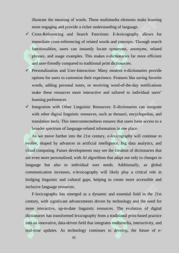 E-lexicography in the 21st centuary. Electronic lexicography in the 21st centuary 8