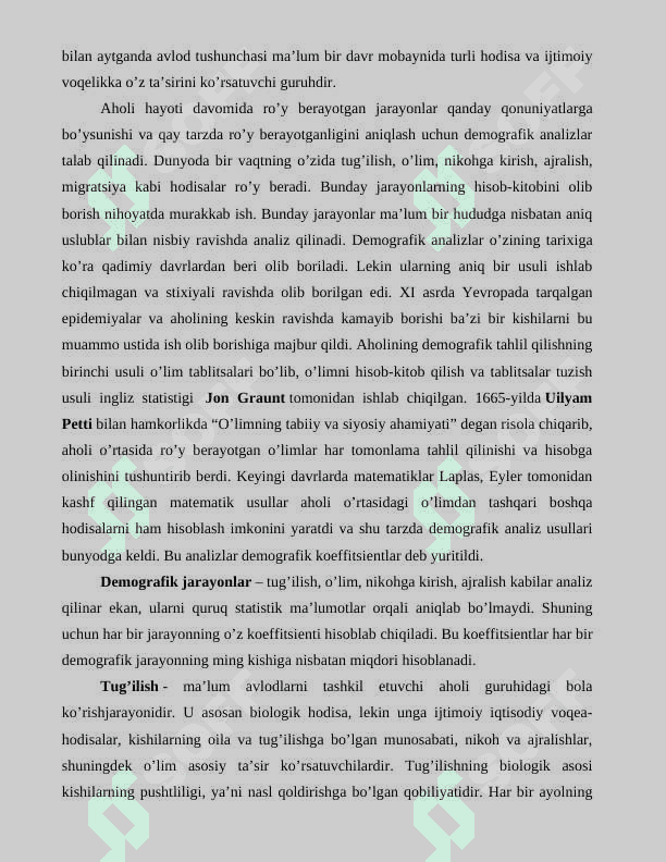 Dunyo aholisi geografiyasi. 7