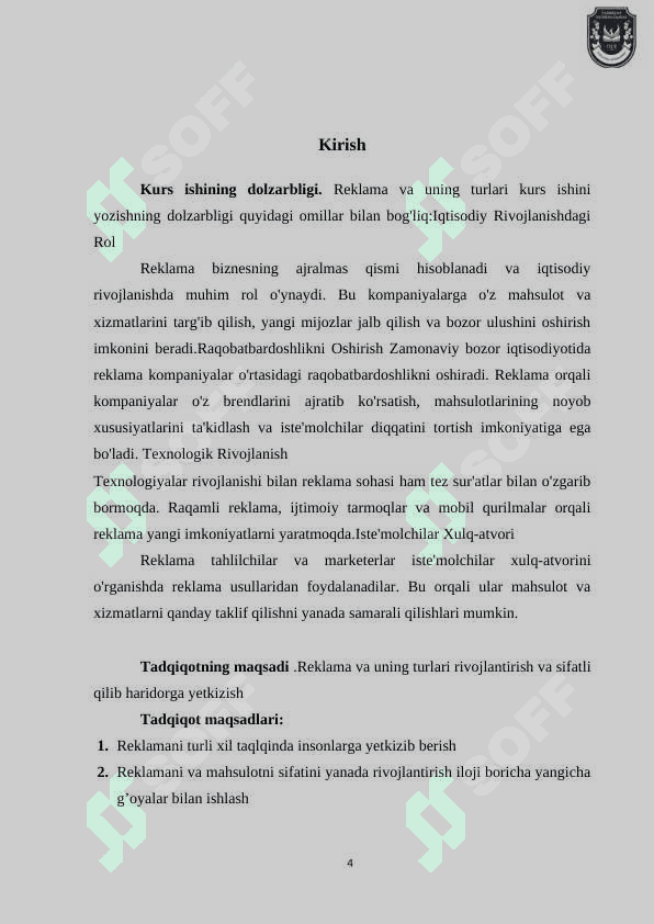 Reklama va uning turlari 4
