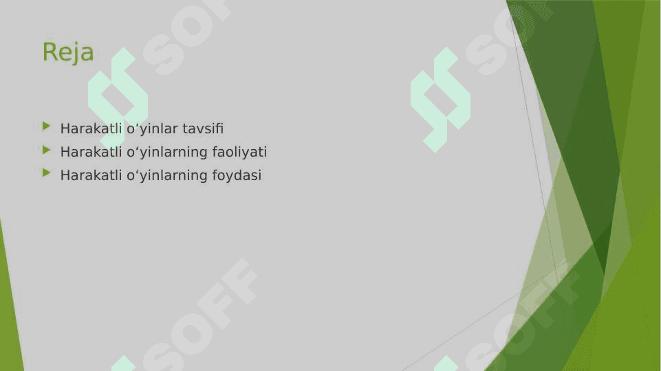 Harakatli oʻyinlar 2