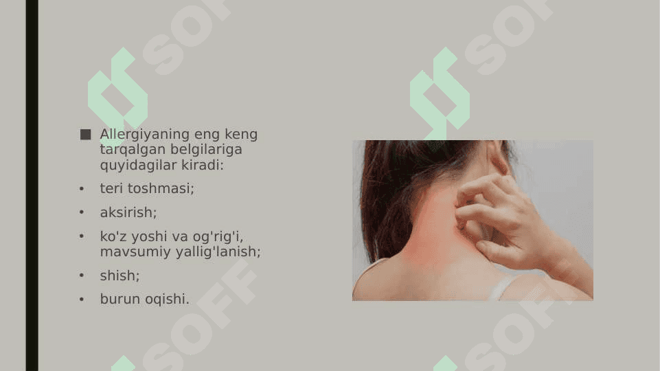 Allergik kasalliklarni klinik va labarator tashxislash usullar 2