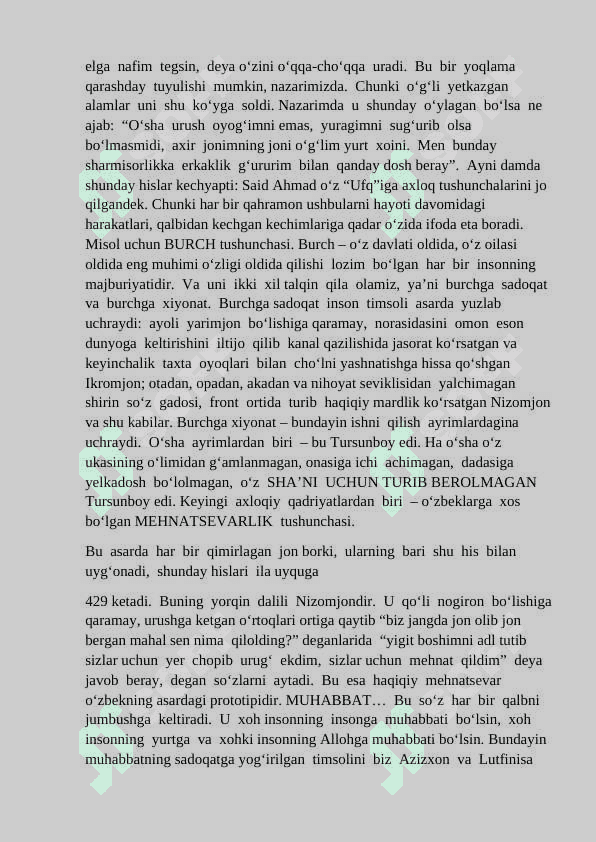 Said Ahmadning “Ufq” trilogiyasida davr vashaxs talqini 8