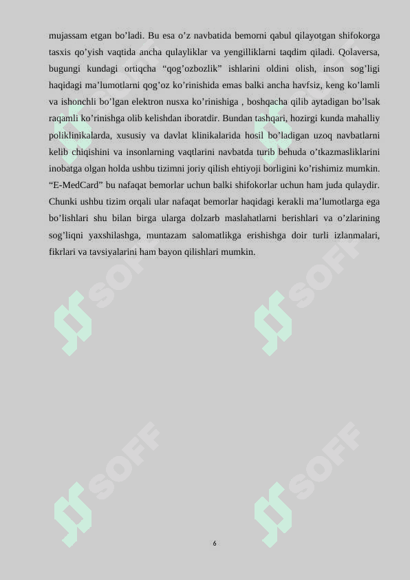 Onlayn Poliklinika. Shifokor qabuliga onlayn yozilish tizimi 6