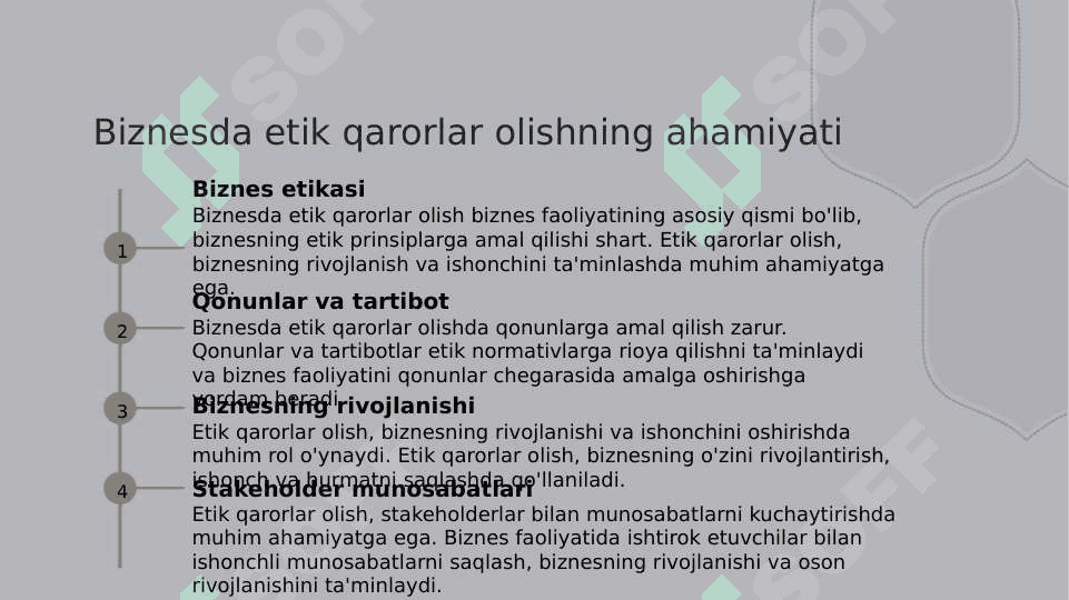 Xalqaro biznes etika qoidalari va milliy biznes etika 8