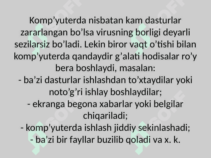 Kompyuter viruslаri vа viruslаrgа qаrshi vositаlаr 7