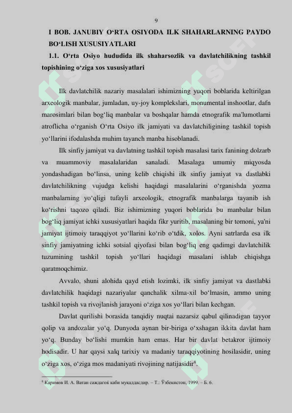 O'rta Osiyoda birinchi shahar aholi punktlari va davlatchilik 7