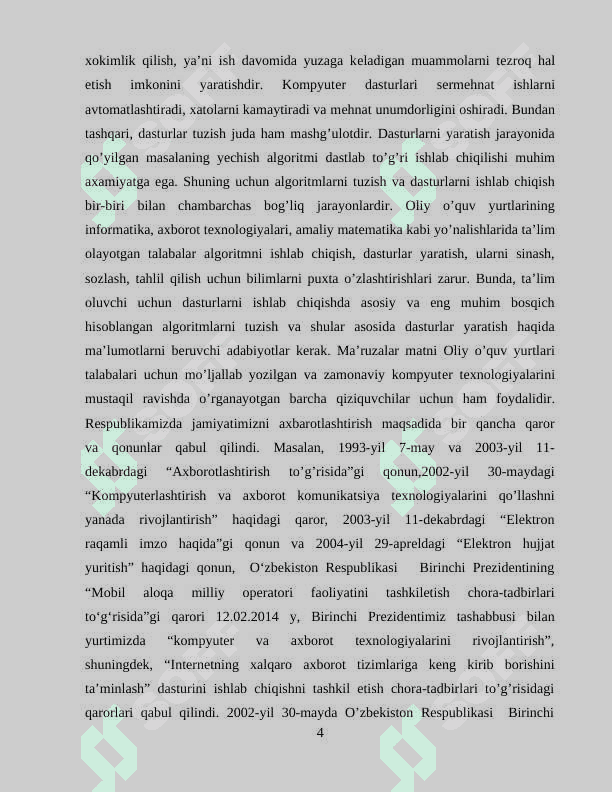 TASHQI IZLASH MASALALARI 4