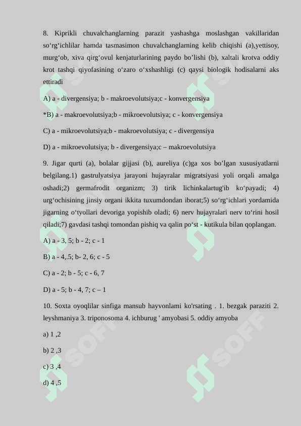 Tuban xordalilar 20 test 3