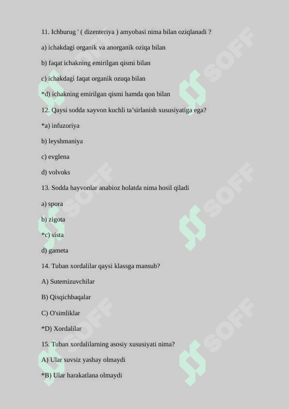Tuban xordalilar 20 test 4