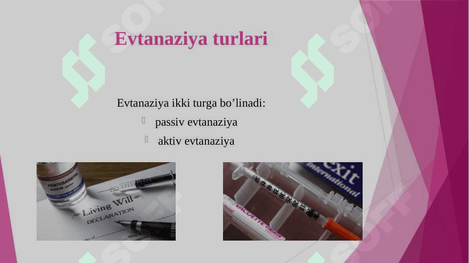 Evtanaziya muammolari 3