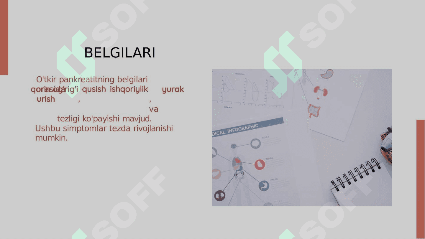 O'TKIR PANKREATIT: KELIB CHIQISHI VA DAVOLASHNING BIOKIMYOVIY ASOSLARI 6