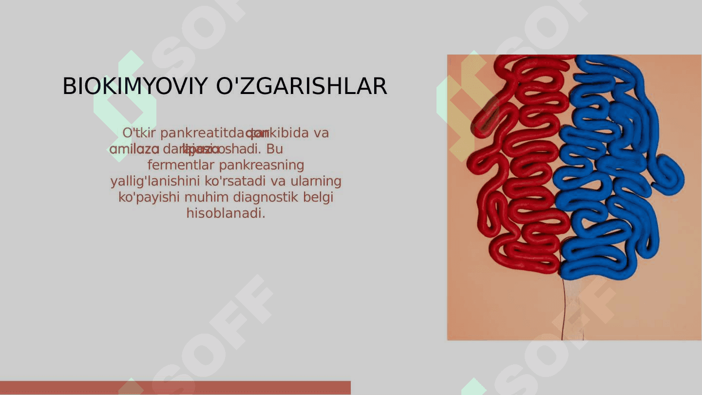 O'TKIR PANKREATIT: KELIB CHIQISHI VA DAVOLASHNING BIOKIMYOVIY ASOSLARI 8