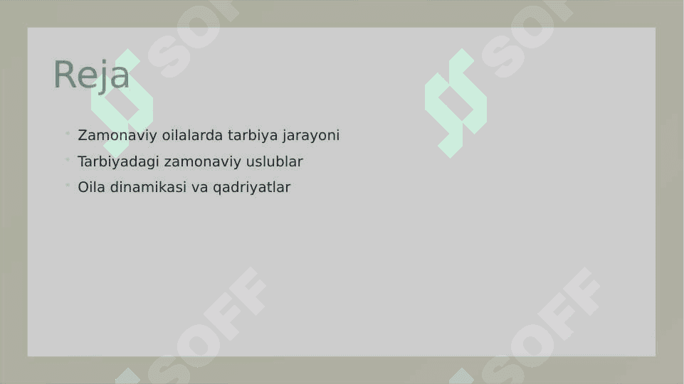 Zamonaviy oilalarda tashkil etiladigan tarbiya jarayoni 2