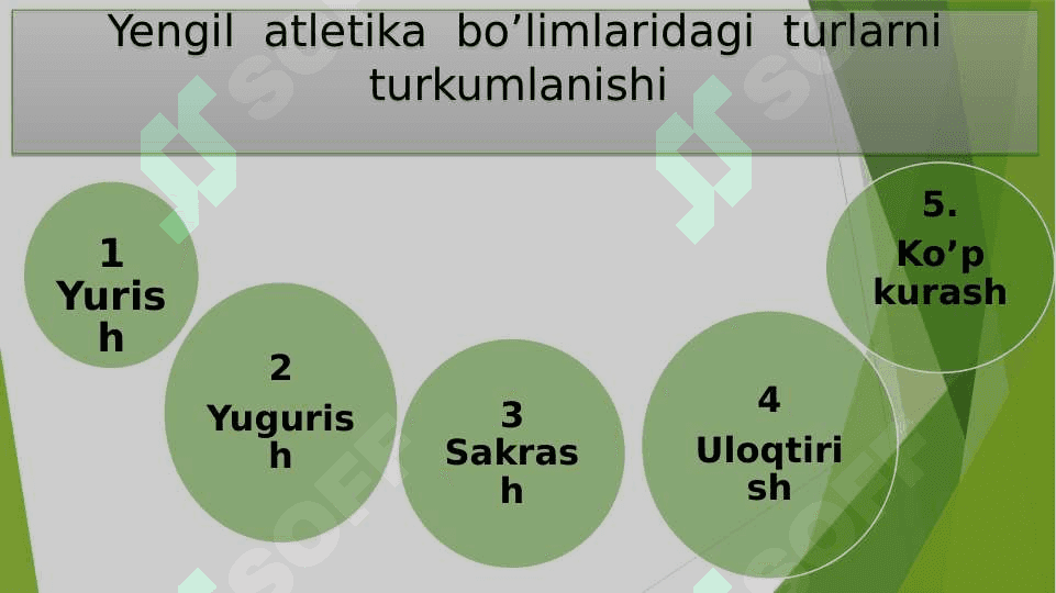 Yengil atletika jihozlari va anjomlari 8