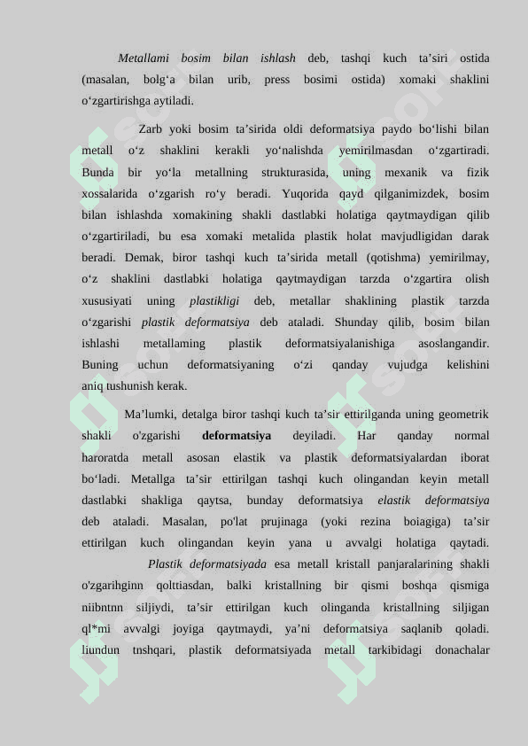 Deformatsiya turlari 3