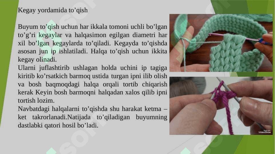 Ilmoq bilan o'yinchoqlar to'qish usullari. 4