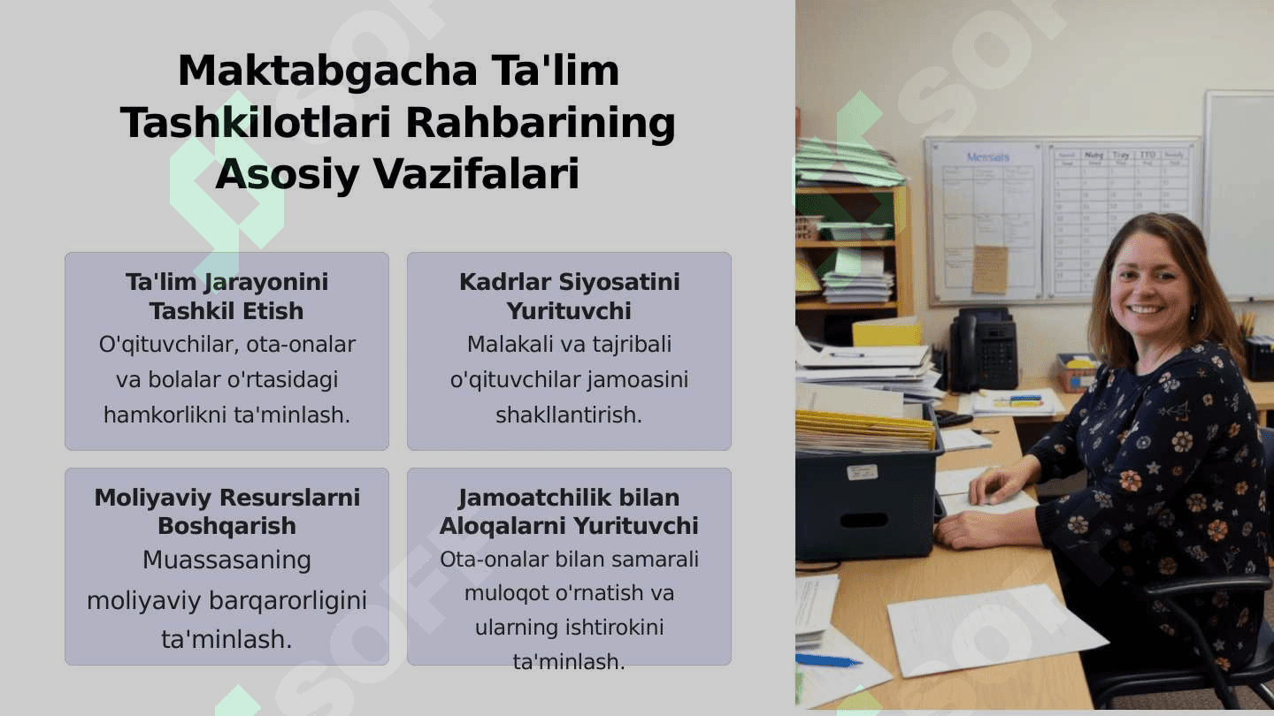 Maktabgacha Ta'lim Tashkilotlarida Rahbarlik Qilish 3