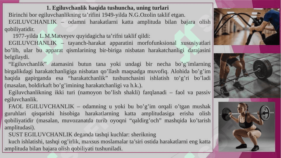 Egiluvchanlikni tarbiyalash 3