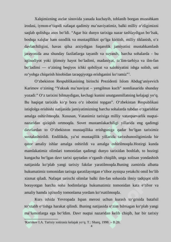 Yevropada ispan merosi uchun kurash 4