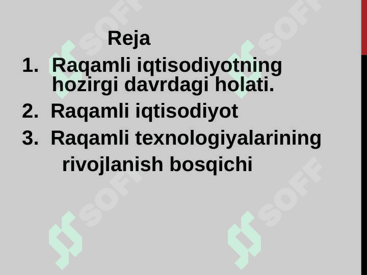 Iqtisodiyotda raqamli texnologiyalardan foydalanishning asosiy rollari 2