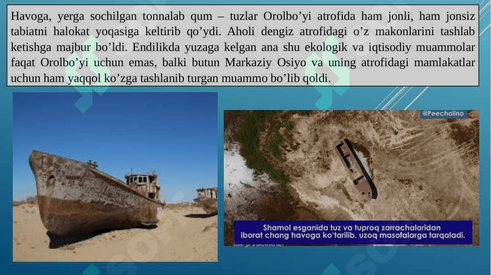 Qoraqalpog‘iston Respublikasida ekologik ahvol. 5