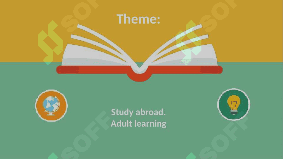 Study abroad. Adult learning 2