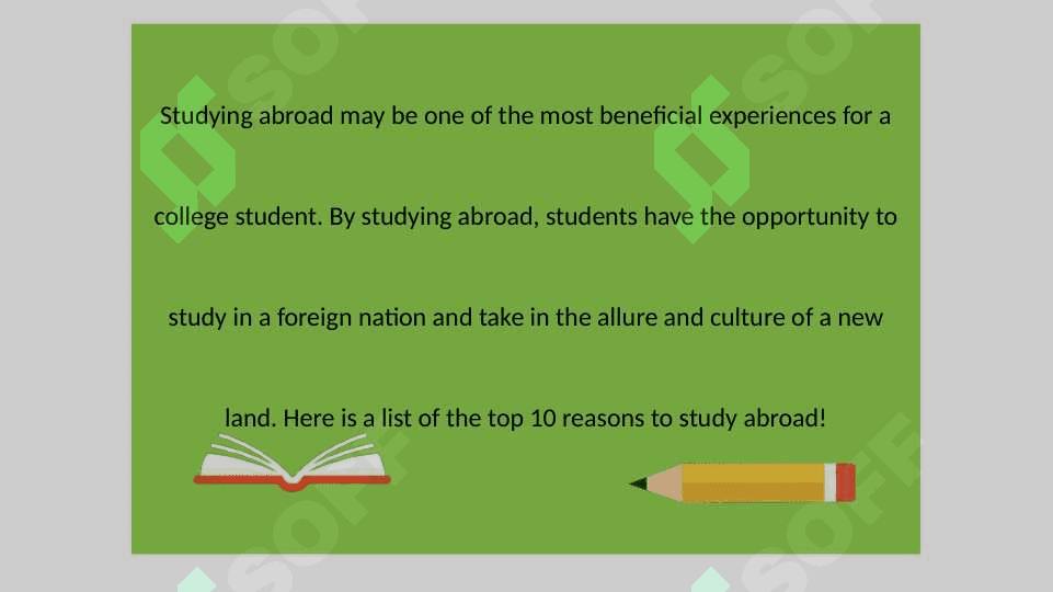 Study abroad. Adult learning 5