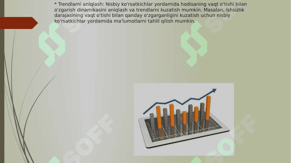 Iqtisodiy va statistik tahlilda mutlaq va nisbiy ko'rsatkichlardan kompleks (nisbiy) foydalanish zarurati. 6