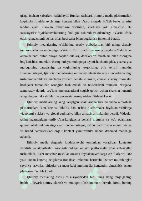 Ijtimoiy media shakllari 4