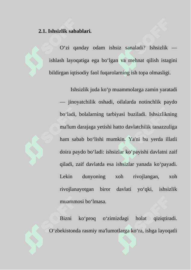 Farg’ona aholi ishsizligi EKONOMETRIKA 3