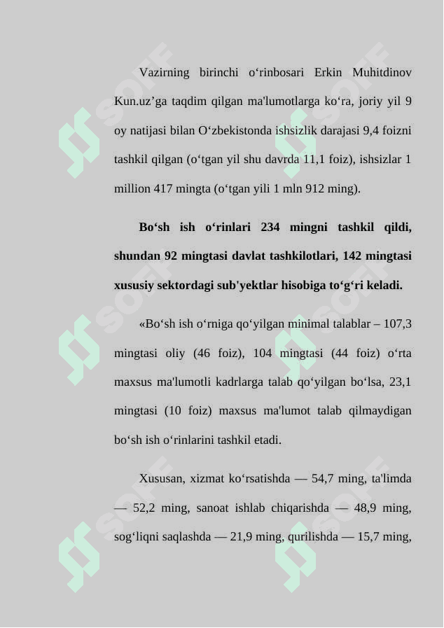 Farg’ona aholi ishsizligi EKONOMETRIKA 8